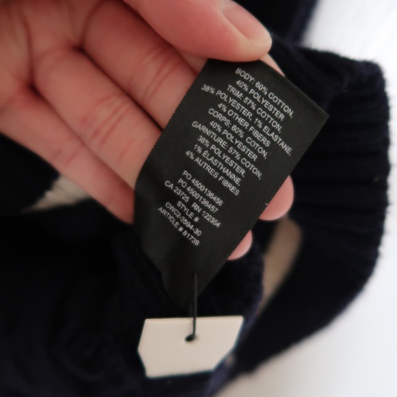 Aritzia Sunday Best Winston Sweater Vest Navy Size XXS - Picture 5 of 5